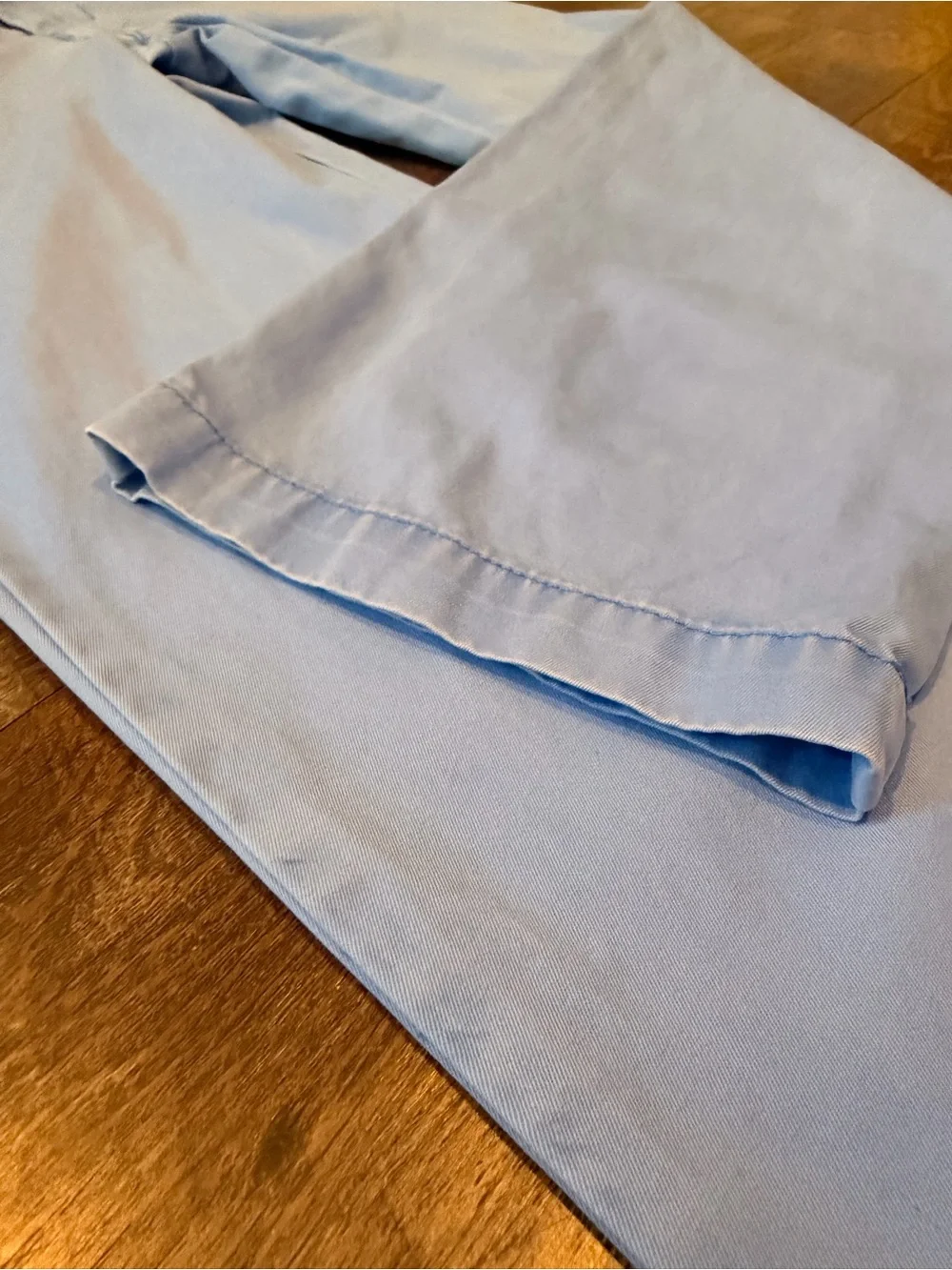 Vineyard Vines Boys Size 8 Light Blue Chino Pants Preppy Flat Front